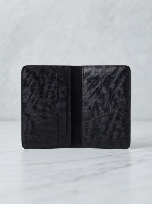 Saffiano Shine Minimal Wallet